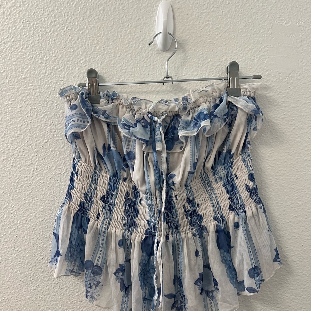 UO Kimchi Blue Floral Sleeveless Top